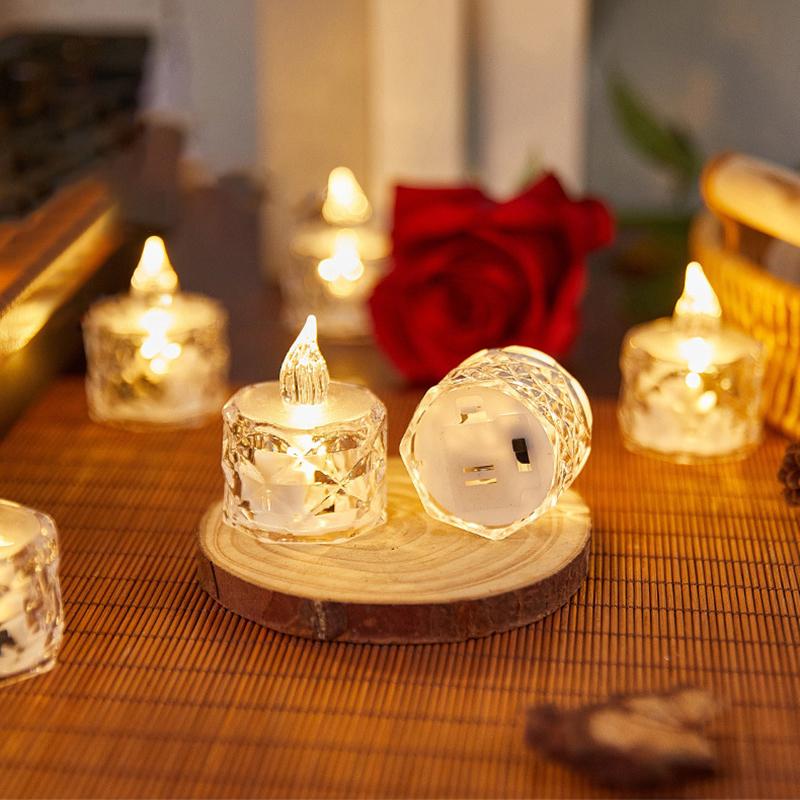 Креативный рождественский ночник, рождественская елка, фонарь, настольная лампа в виде айсберга, небольшое украшение для домашней вечеринки, рождественские украшения, подарки