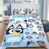 New design B-Blueys Duvet Cover Pillowcase 2/3pcs Bandit Chilli Bedding Set Adult Boy Girl Bedroom Children Single Double