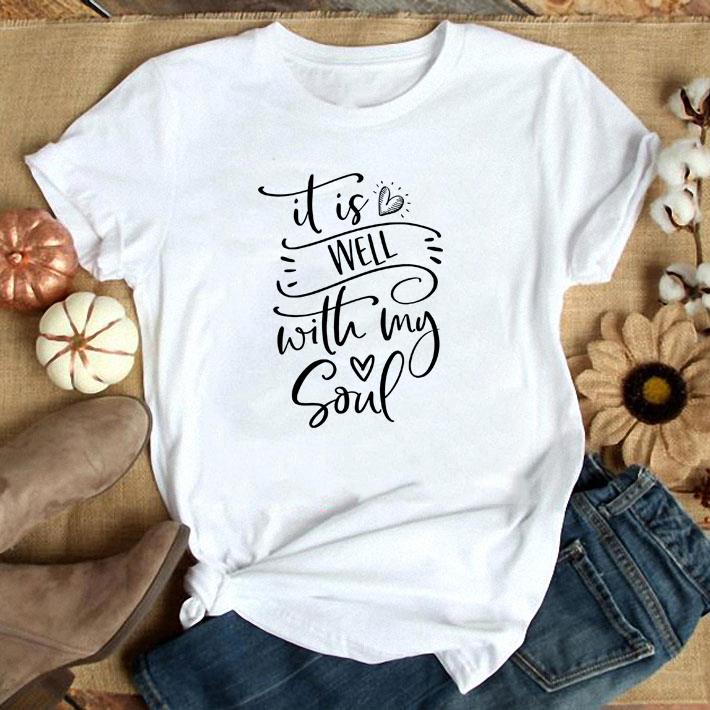 It Is Well With My Soul Tumblr Футболки Летние футболки с коротким рукавом Женская мода Христианская