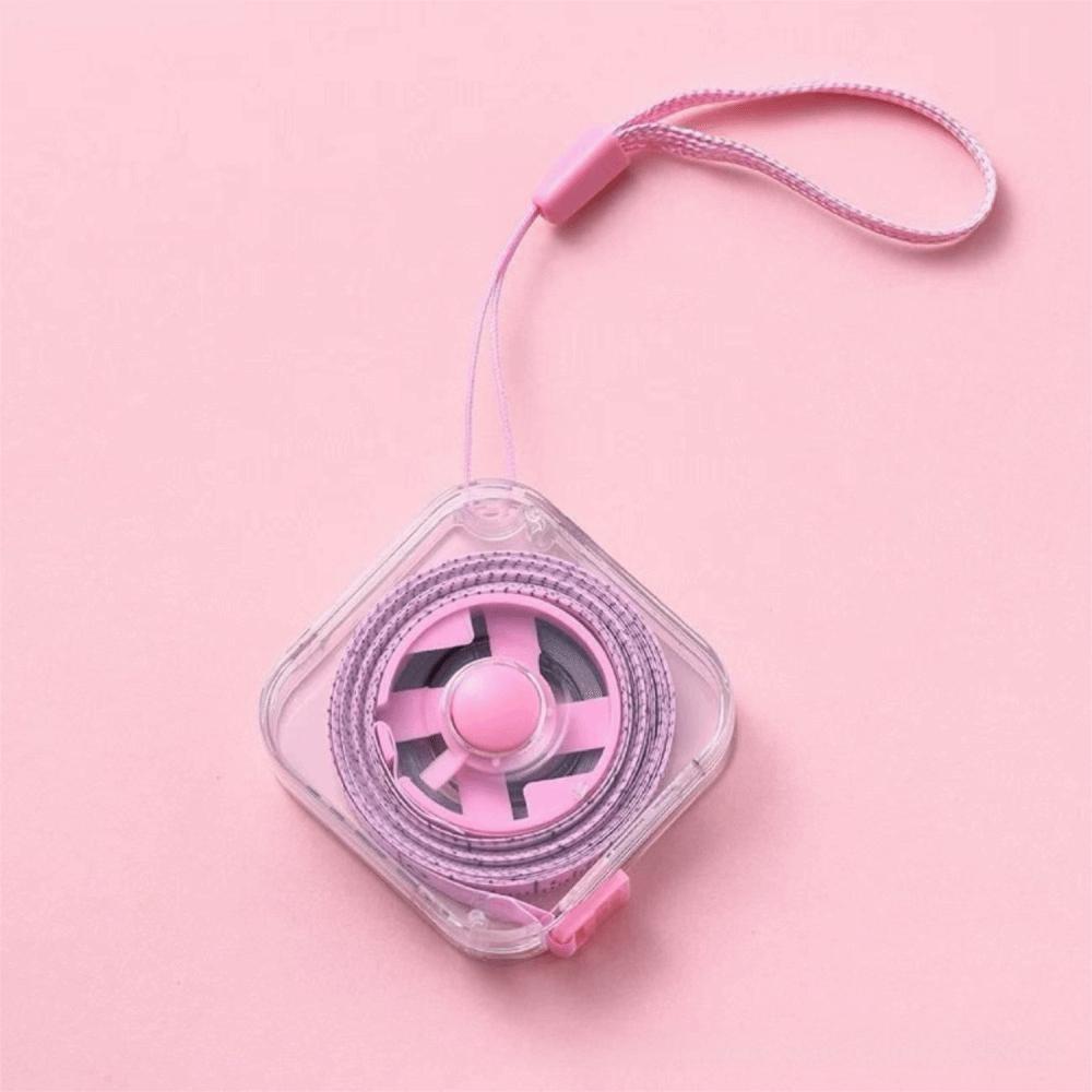 Mini Size Soft Tape Measure 2M Length Measuring Tape Portable Retractable Ruler Home Use