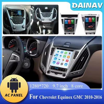 GMC Chevy Equinox 2010-2017 9,7" Android Навигация Вертикальный экран Система