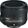 Nikon Светосильный объектив NIKKOR 50 мм, совместимый с AF-S, f/1.8G, полнокадровый