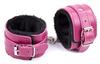 Furcuffs Wrist Cuffs Black-Pink