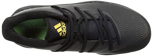 Бейсбольные шиповки Adidas Adizero Afterburner 8 TD, Основной черный/Основной черный/Золотой металлик (GW0271), Размер 25.0 см