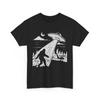 Ufo Bigfoot T Shirt Sasquatch Lochness Monster