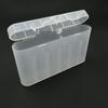 6-Cell & 2-Cell Transparent White 18650 Battery Storage Box