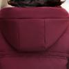 Winter Down Jacket for Women Parkas Hooded Plus Size Elegant Thick Warm Down Coat Woman Outerwears