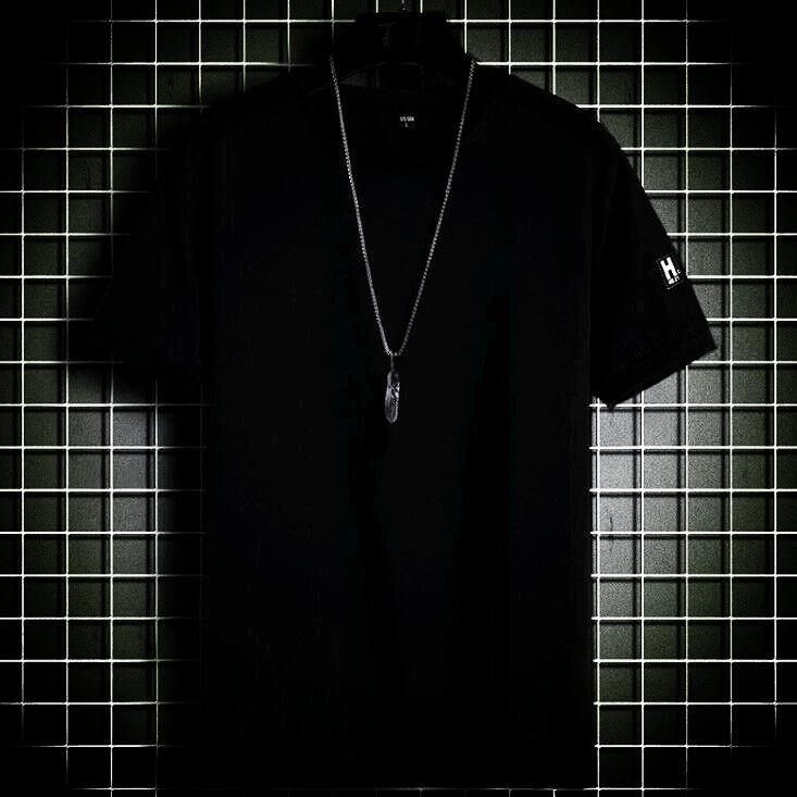 Мужской летний комплект из быстросохнущей футболки и укороченных брюк Ice Silk — дышащий, впитывающий пот, свободный крой, большой размер для отдыха и спорта