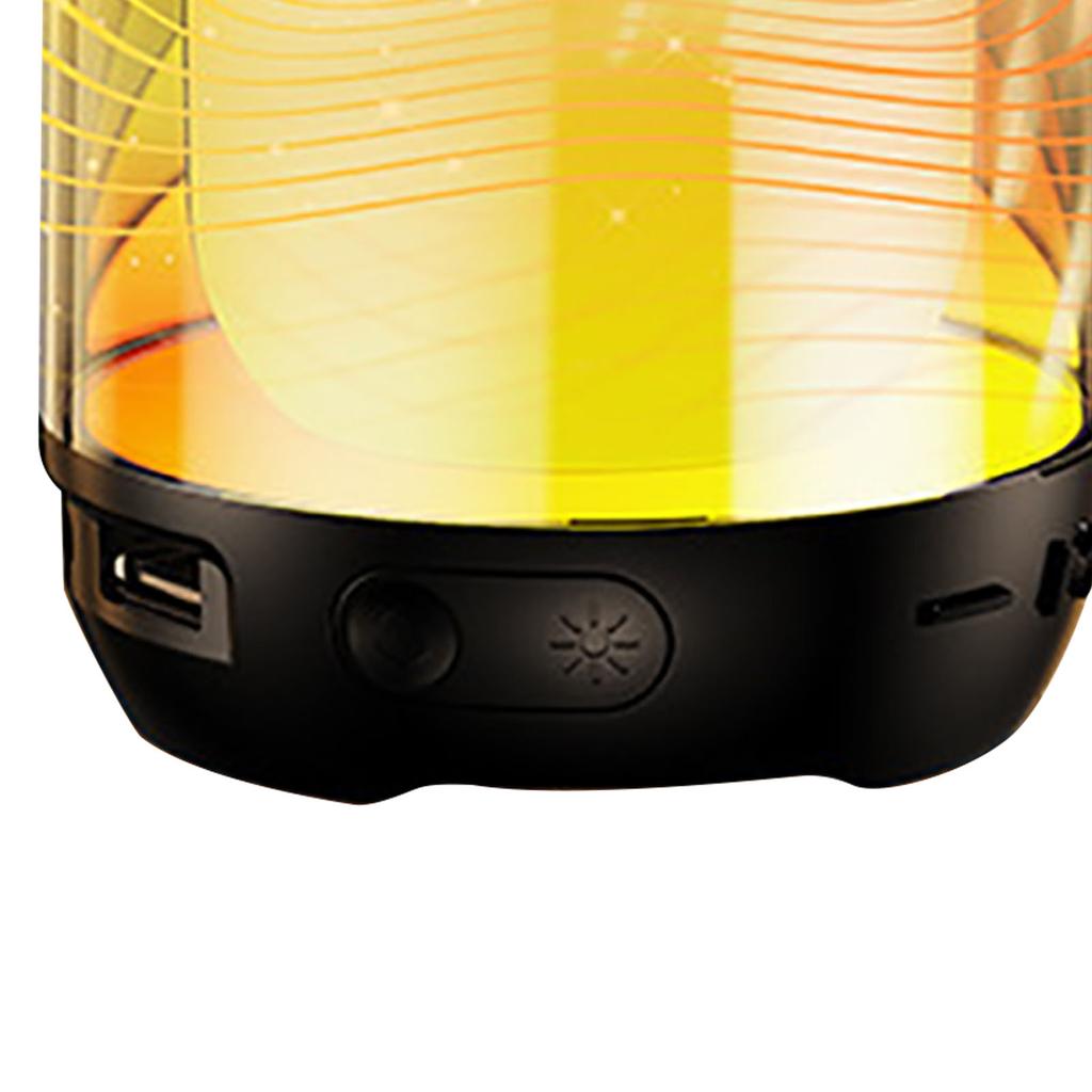 Portable Bluetooth Speaker with Night Light Multifunction LED Dazzling Night Light Mini Wireless Bluetooth Speaker
