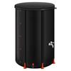 Collapsible Rain Barrel, 380 L Portable Rain Water Collection Barrel, 1000D PVC Rainwater Collection System, Garden Water Catcher Tank Storage
