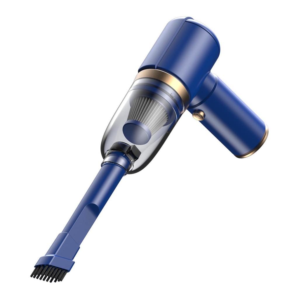 Portable Handheld Wireless Car Vacuum Cleaner – Mini Blowing & Suction for Dust and Mite Removal