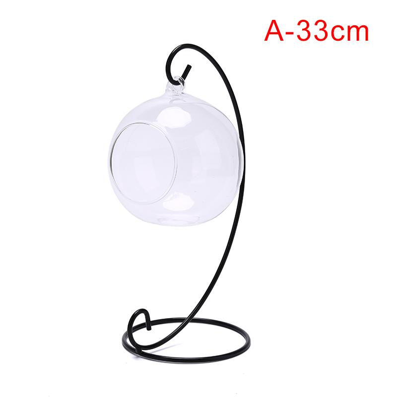 Прозрачный стеклянный шар, ваза, пейзажный террариум, сочный подвесной цветочный горшок, контейнер