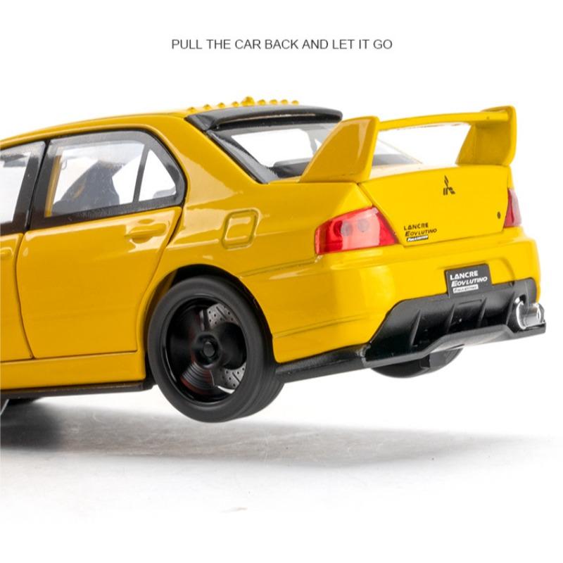1/32 Mitsubishi Lancer EVO IX литая модель игрушечная коллекционная игрушка со звуком и светом