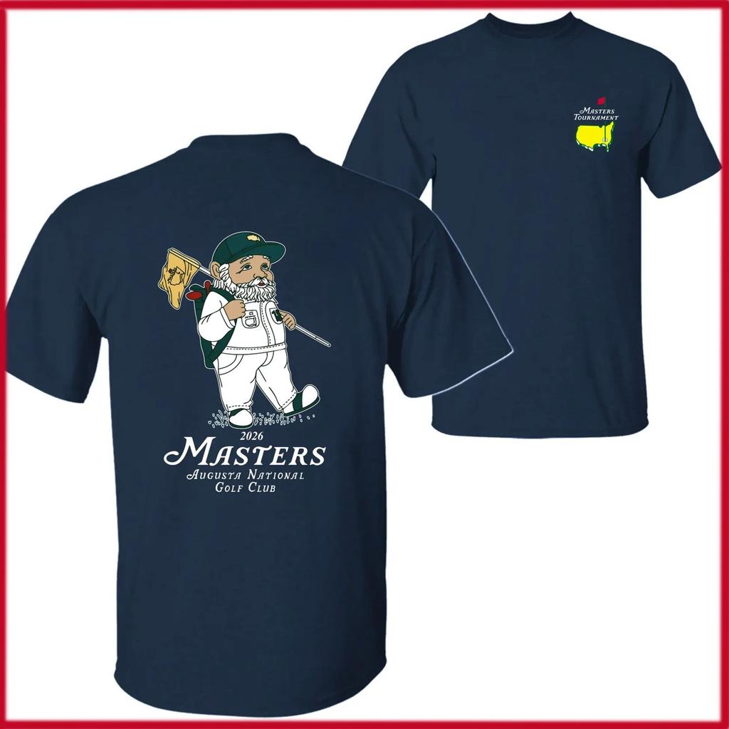 Masters 2026 Vintage T-Shirt Retro Golf Graphic Cotton Tee Cotton Shirt Gift Fan