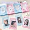 50 шт., синяя розовая прозрачная карточка в стиле балета с бантом, мешок Opp, Kpop Idol, 3 дюйма, фотокарточка, сделай сам, декоративная упаковка, карман для дисплея