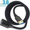 USB 3.0 Удлинительный кабель Женский на Мужской Удлинитель Высокоскоростная Передача Данных Кабели Для Компьютера Камеры Телевизора 0,5/1/2/3 м