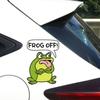 JT129#11x15 см Смешная лягушка с лягушкой наклейка на автомобиль для ноутбука грузовика мотоцикла фургона внедорожника автомобиля краска окна стены рыбацкой лодки скейтборда наклейка