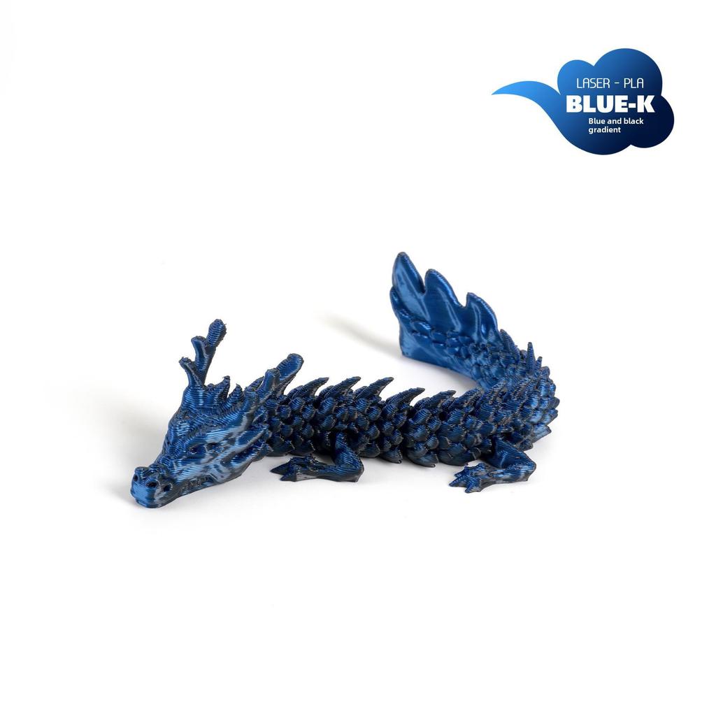 3D Яйцо китайского дракона ручной работы с крыльями - Креативное украшение, игрушка, ремесло