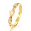 Opal Opening Adjustable Ring Women's Fashion Personality Niche Design Women's Index Finger Ring