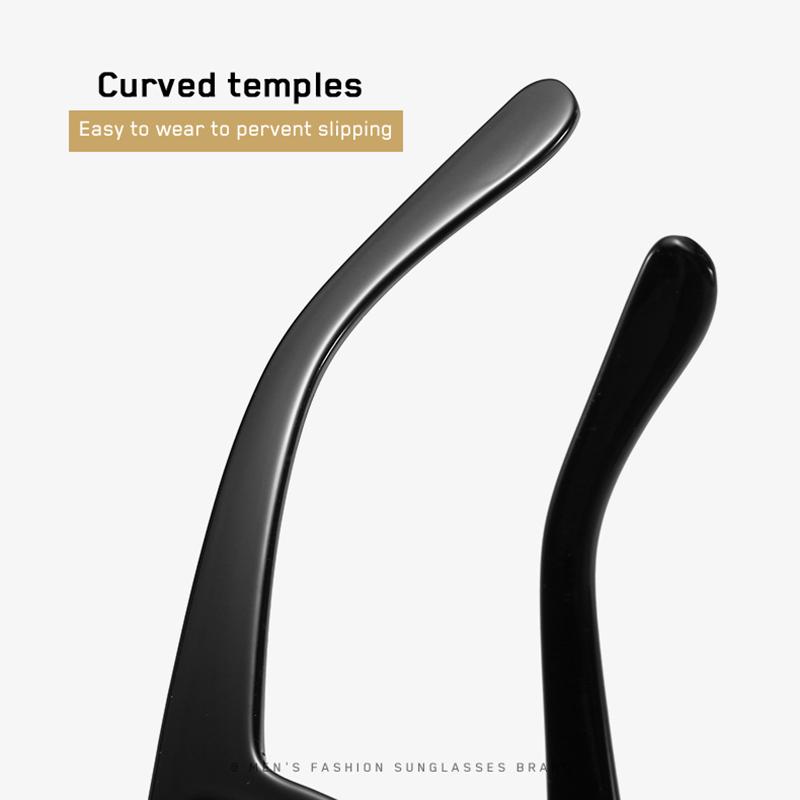 European New Square Sunglasses Women New Big Oversized Flat Top Sun Glasses Female Vintage Retro Shades for Women Men UV400