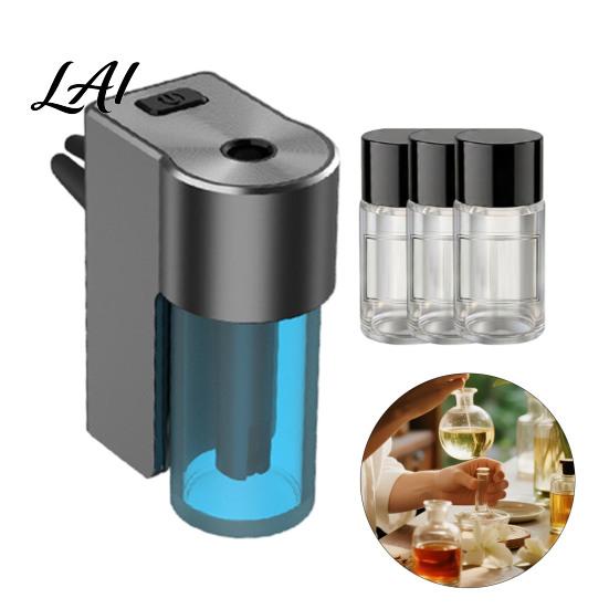 Decorative Car Scent Device Smart Air Freshener Sprayer Automatic Aroma Diffuser for Vehicle AC Vent Accessories Gift USB Rechargeable Essential Oil