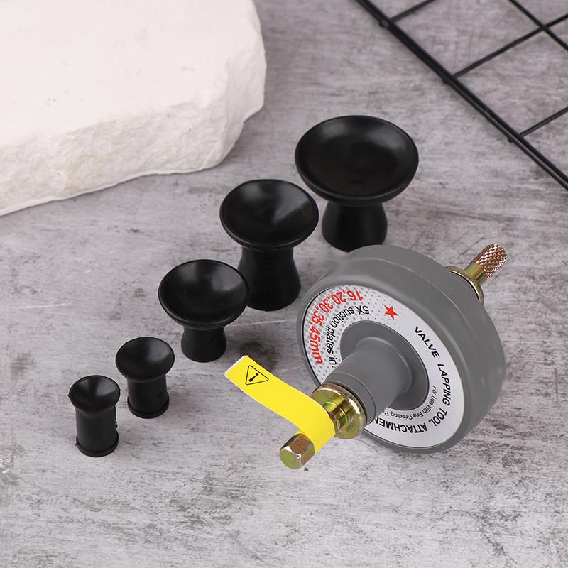 Универсальная насадка для притирки клапанов с 5 присосками для хвостовика, шлифовальный набор для притирки клапанов двигателя автомобиля/мотоцикла