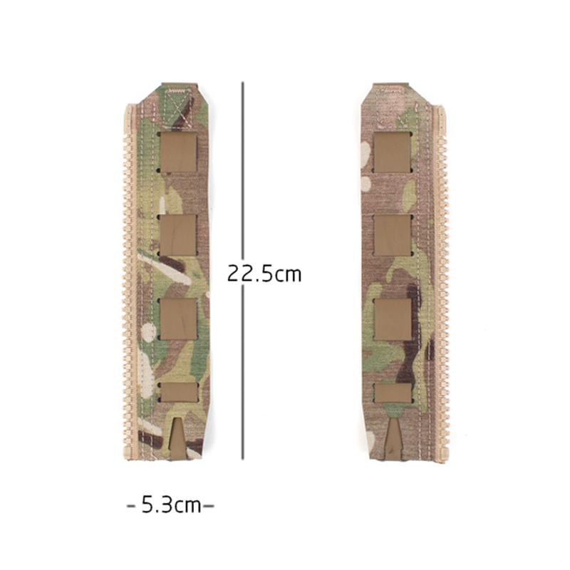 BEPAN Molle Specification Zipper Adapter Plate Combat Backplane Package Link Bridge