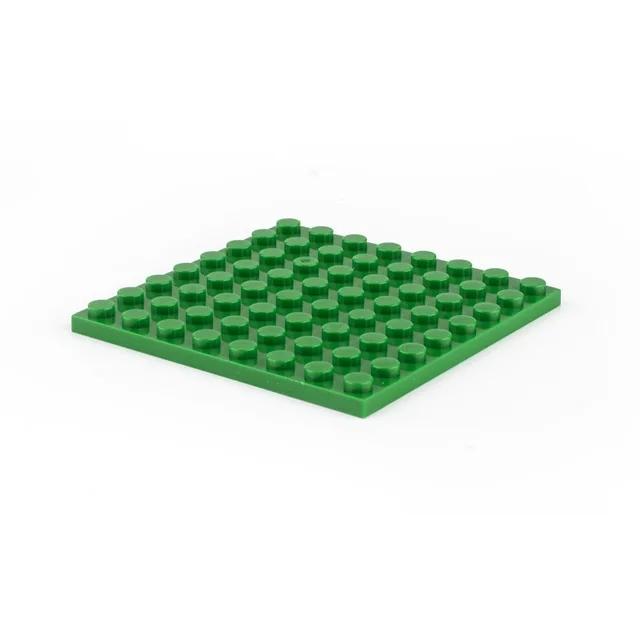 20 шт. Детали MOC 41539 42534 Пластина 8 x 8 Совместимые Кирпичики DIY Сборка Строительные Блоки Частицы Детская Головоломка Мозговая Игра Подарок
