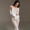 "M24DS187 Women's Summer Lace Fishtail Dress - Sexy, Sheer, Round Neck"