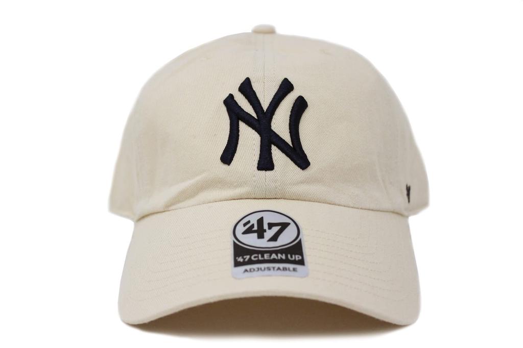 47 Brand Cap CLEAN UP NEW YORK YANKEES Yankees (Natural) Free Size
