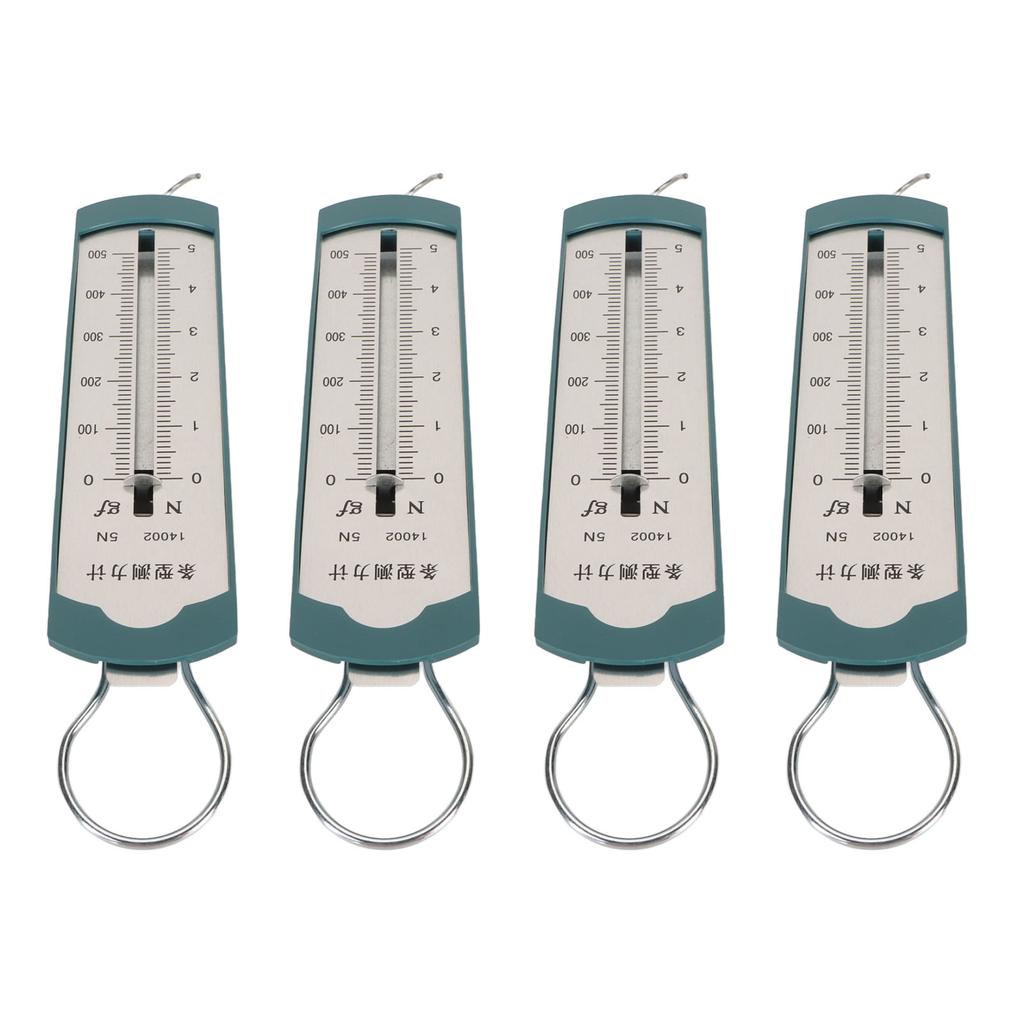 4шт пружинный динамометр 5Н точный портативный измеритель силы для физики механического эксперимента