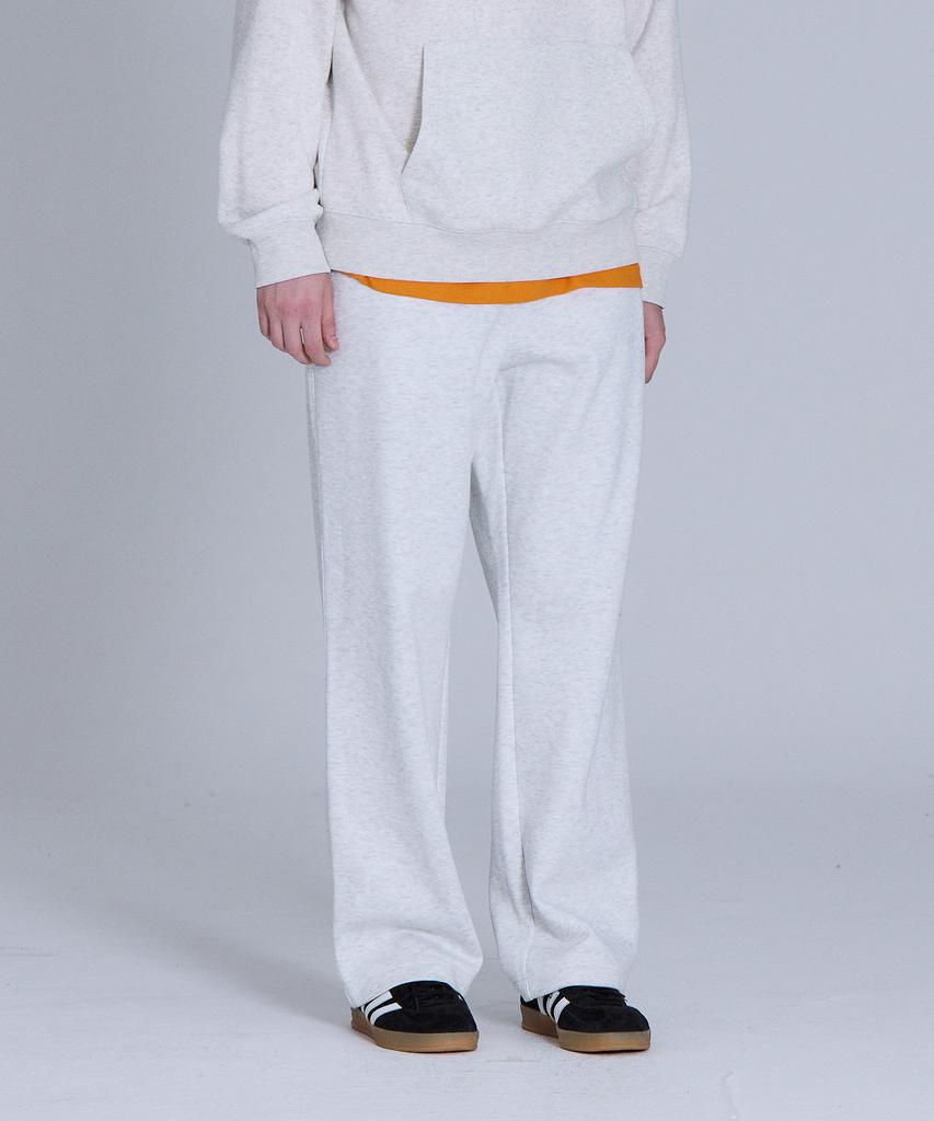 BASIC HOUSE Uni Brushed Terry Straight Fit Pants (3 Colors) Lapt7102