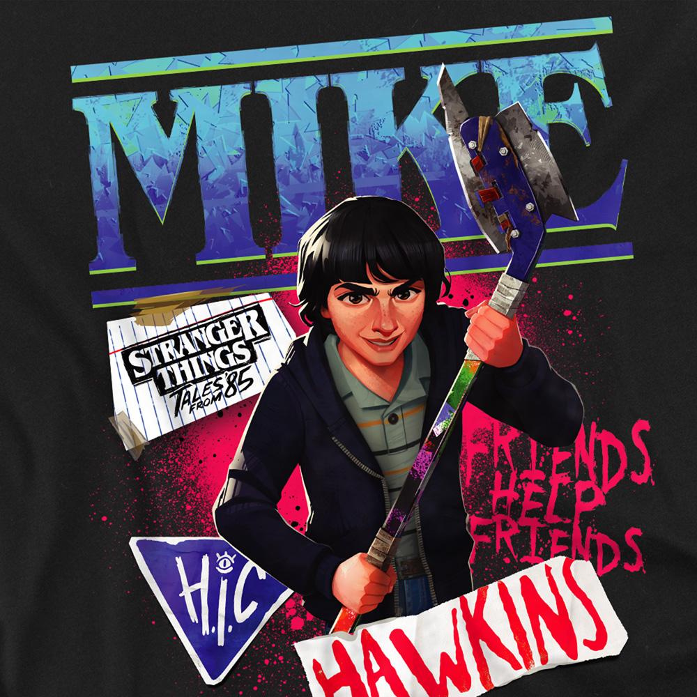 Stranger Things: Tales from ´85 Womens/Ladies Mike Capped Sleeved T-Shirt