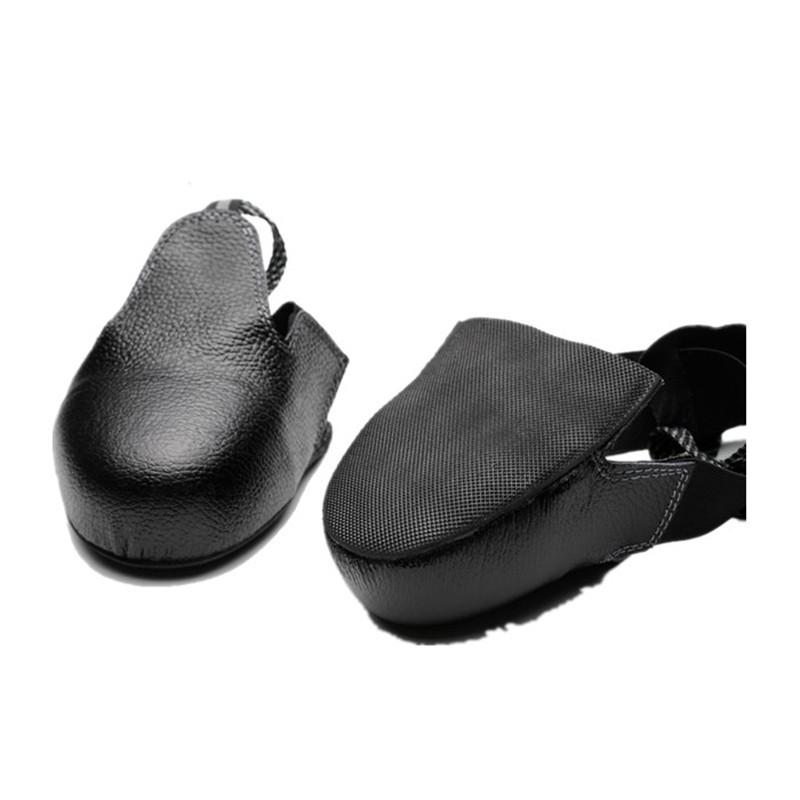 Men's Durable Steel Toe Cap Cowhide Shoe Covers for Safety and Protection