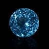 Brazilian Rare Natural Blue Aquamarine Certified 8.2 Ct Round Cut Gemstone