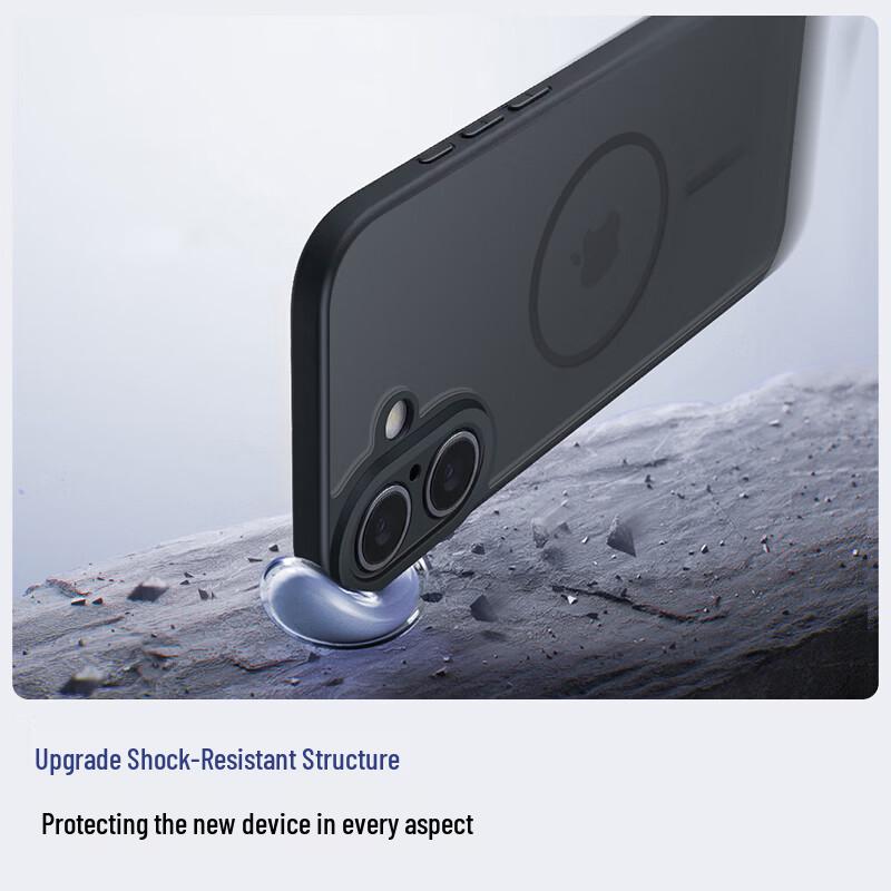 Чехол для iPhone GURRS Magsafe с ощущением кожи, защитой от отпечатков пальцев
