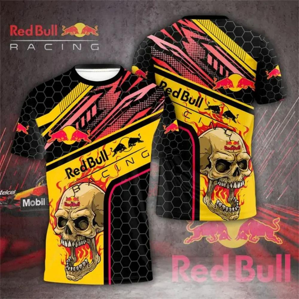 Red Bull T-Men's Luxury Brand Shirts, Men's Sports T-Shirts, Printed T-Shirts,  Bike T-Shirts, Red Bull Sportswear T-Shi