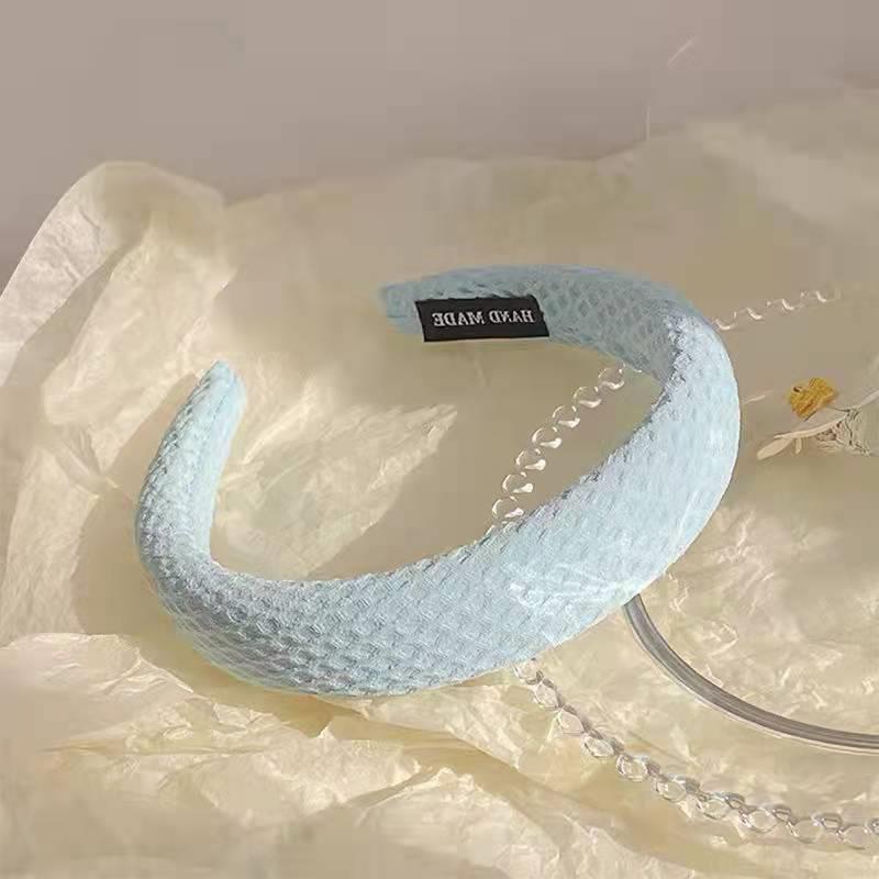 Retro Leopard Print Plush Headband - Non-Slip, Korean Style for Women, Perfect for Autumn and Winter Face Washing