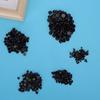500pcs DIY Artificial Animal Eyes Black Flat Bottom Domed Sewing Crafting Buttons for Doll Kid Toys AccessoriesType 2