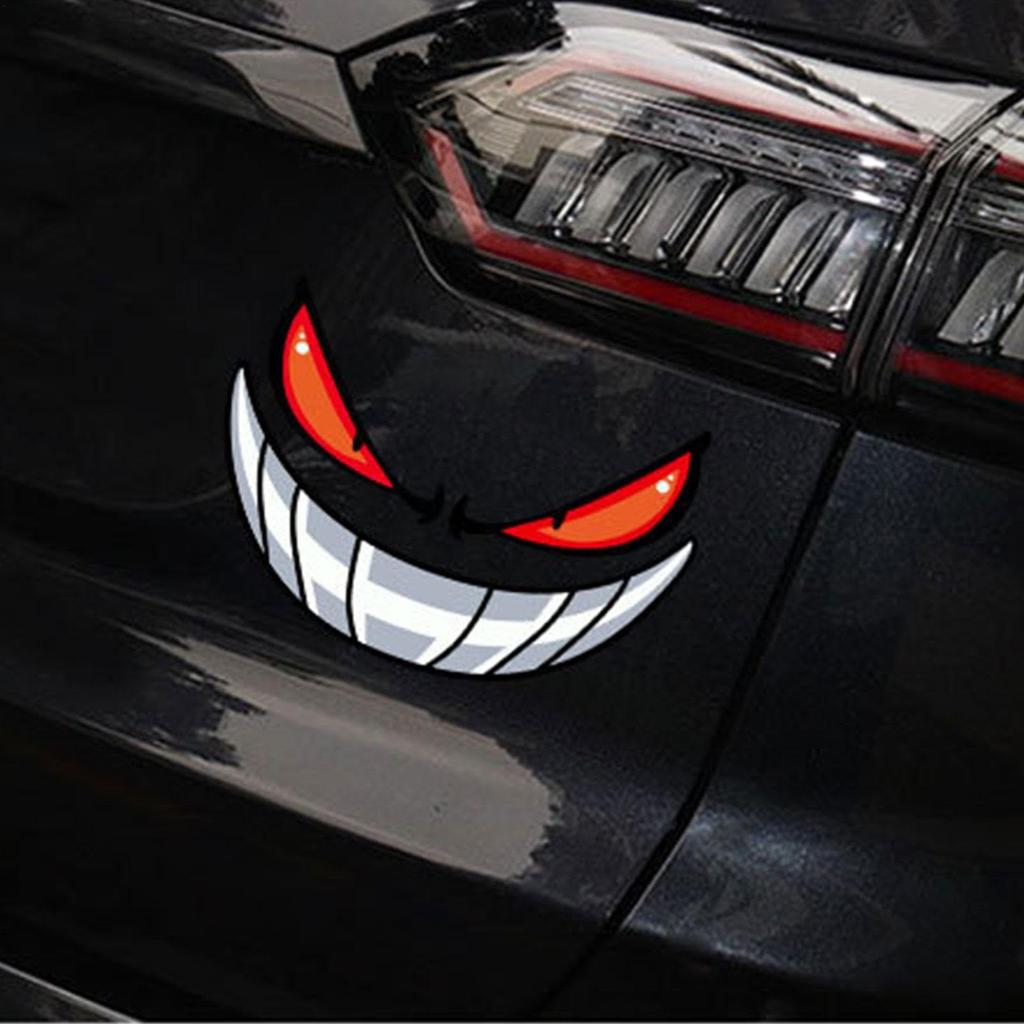 Reflective Car Decal,Car Sticker Decal Car Sticker | Removable Sticker Decal, Waterproof Car Exterior Sticker for Car, Laptop, Motorcycle, Helmet