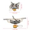 Lixada Ultralight Portable Outdoor Camping Gas Stove with Gas Tank Adapter Converter Hiking