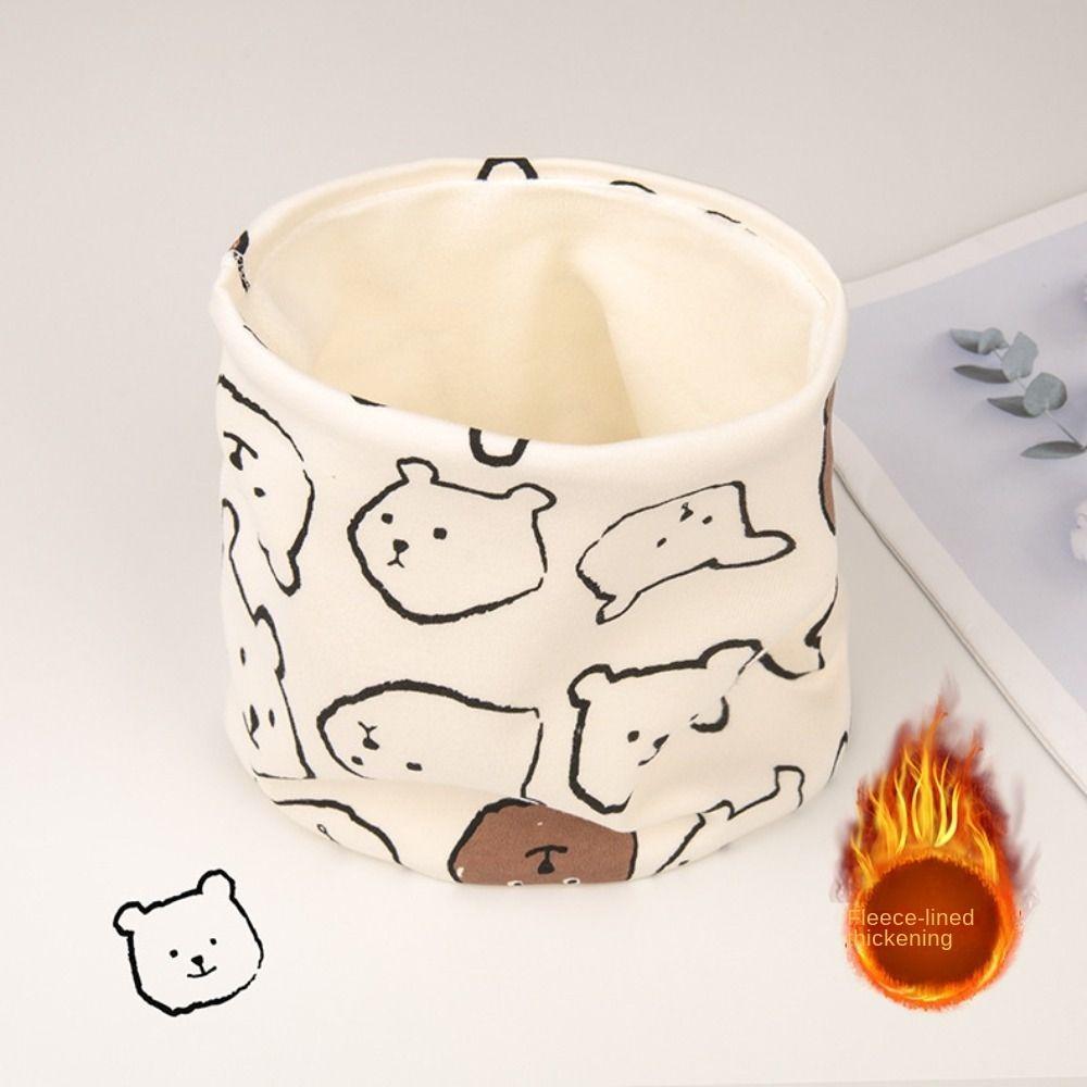 0-16 лет Утепленный детский зимний шарф Флисовая манишка для маленьких мальчиков и девочек