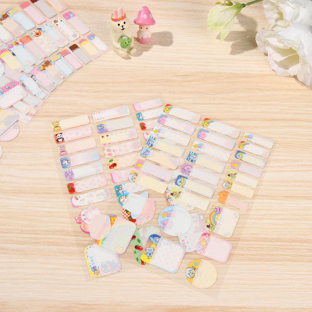 Self-adhesive Cup Bottle Mark Sticker Cartoon Cute Tag Bottle Label Handwritten Name Stickers