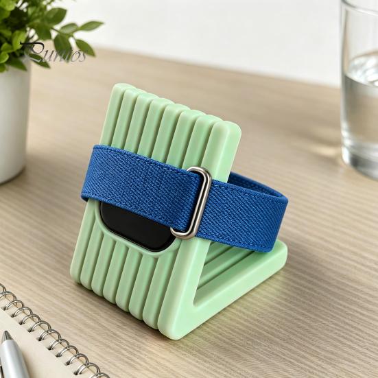 Компактная подставка-зарядное устройство 3D-печать, док-станция для Fitbit Air, организация кабелей, нескользящий настольный держатель для умных часов, вертикальная с органайзером для проводов