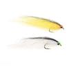 6PCS Wounded Ice Dub Minnow Fly EP Silky Fiber Baitfish Streamer Fly
