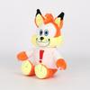 Plush Fox Bubsy Toy Animal Stuffed Doll Cartoon Kids Bedroom Decoration Gift