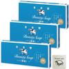 Бренд Cow Cow Milk Blue 85 г x 6 Твердый набор из 3 штук Kunutonn Оригинальный логотип Бонусный товар Мыло, Коробка, бруски, Мыло без добавок, +