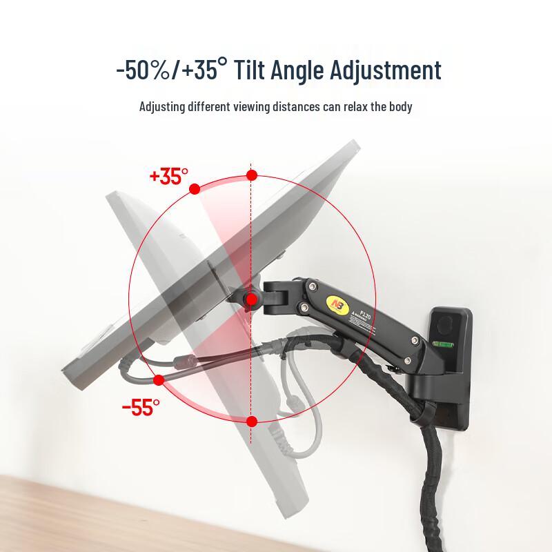 NB NORTH BAYOU Ergonomic Monitor Wall Mount