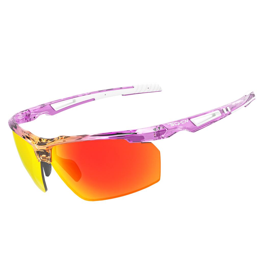 SCVCN Running glasses, professional marathon glasses for men and women, windproof and sandproof cycling and hiking sunglasses, and polarized