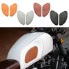 Rubber Motorcycle Tank Pad Anti Slip Protector Stylish Motorcycle Fuel Tank Pads Upgrades for Enhances Riding Safety